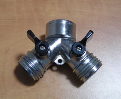 Garden Hose Y valve
