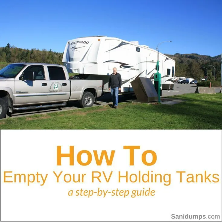 How to Empty Your RV Holding Tanks