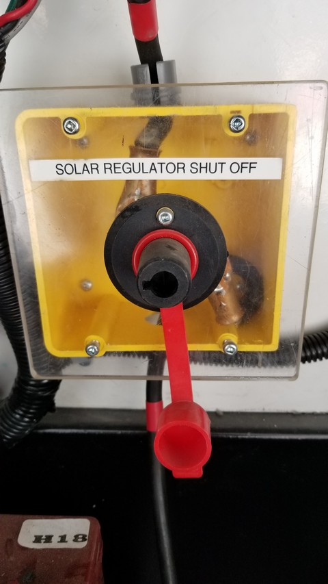 solar cut off switch